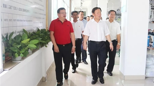 自治區統戰部部長(cháng)徐紹川蒞臨百裕調研指導工作